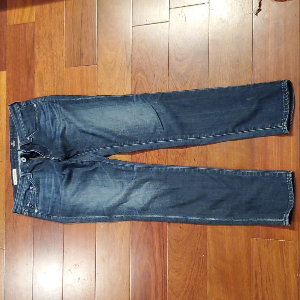 Classic AG Stevie Ankle slim straight-leg jeans